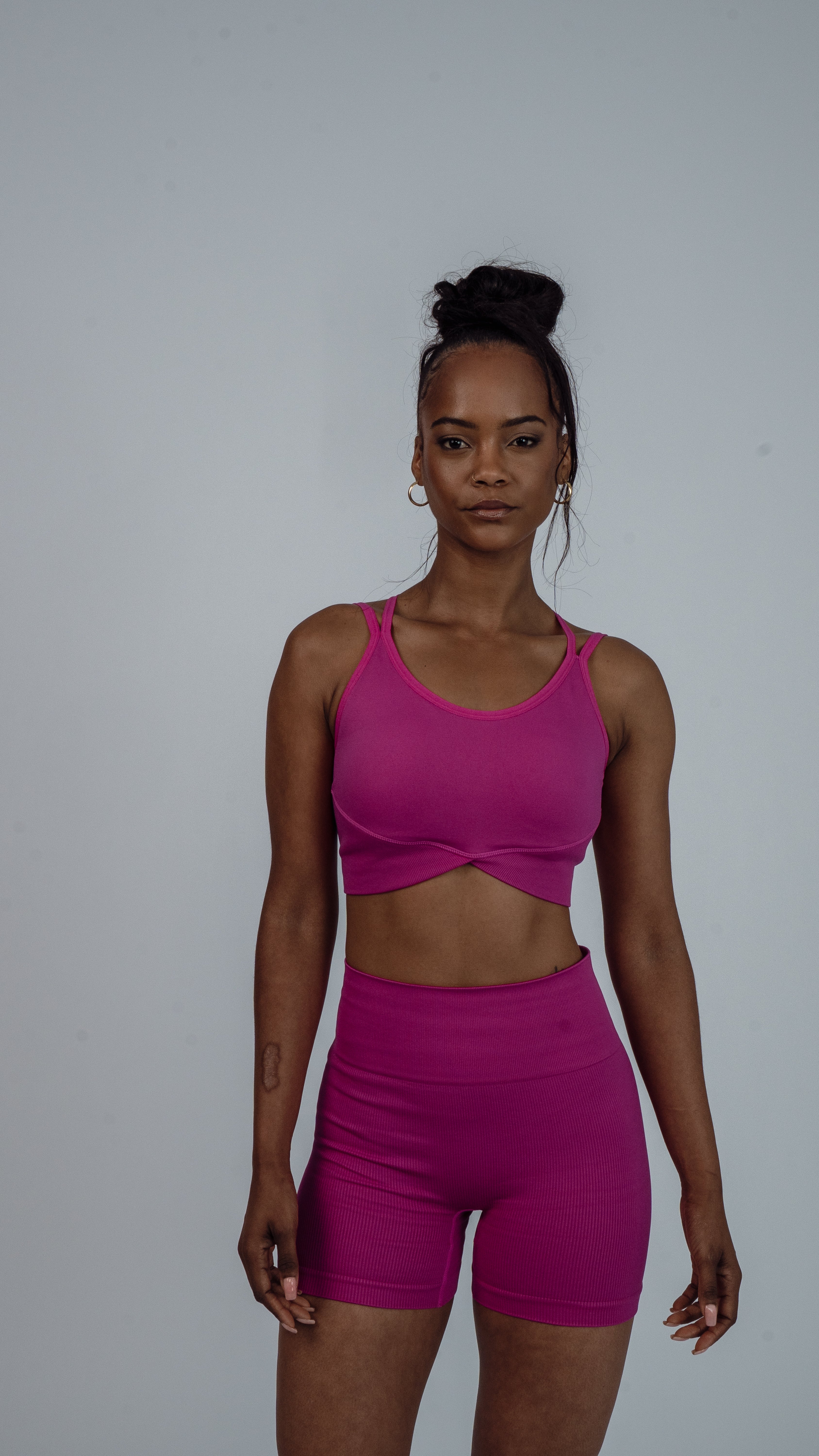 Brave Heart Shorts - Rose Pink