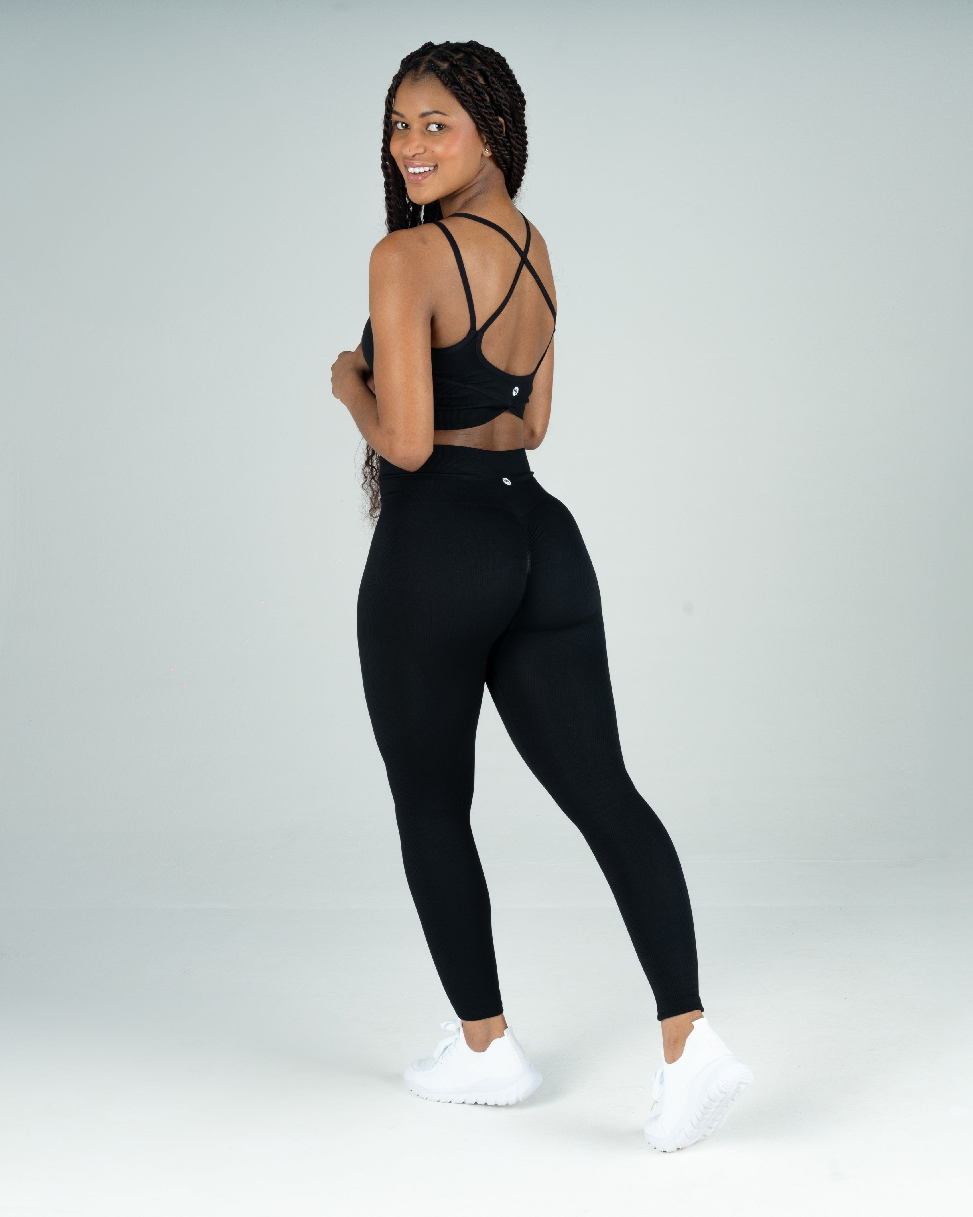 Seamless Strength Leggings - Black