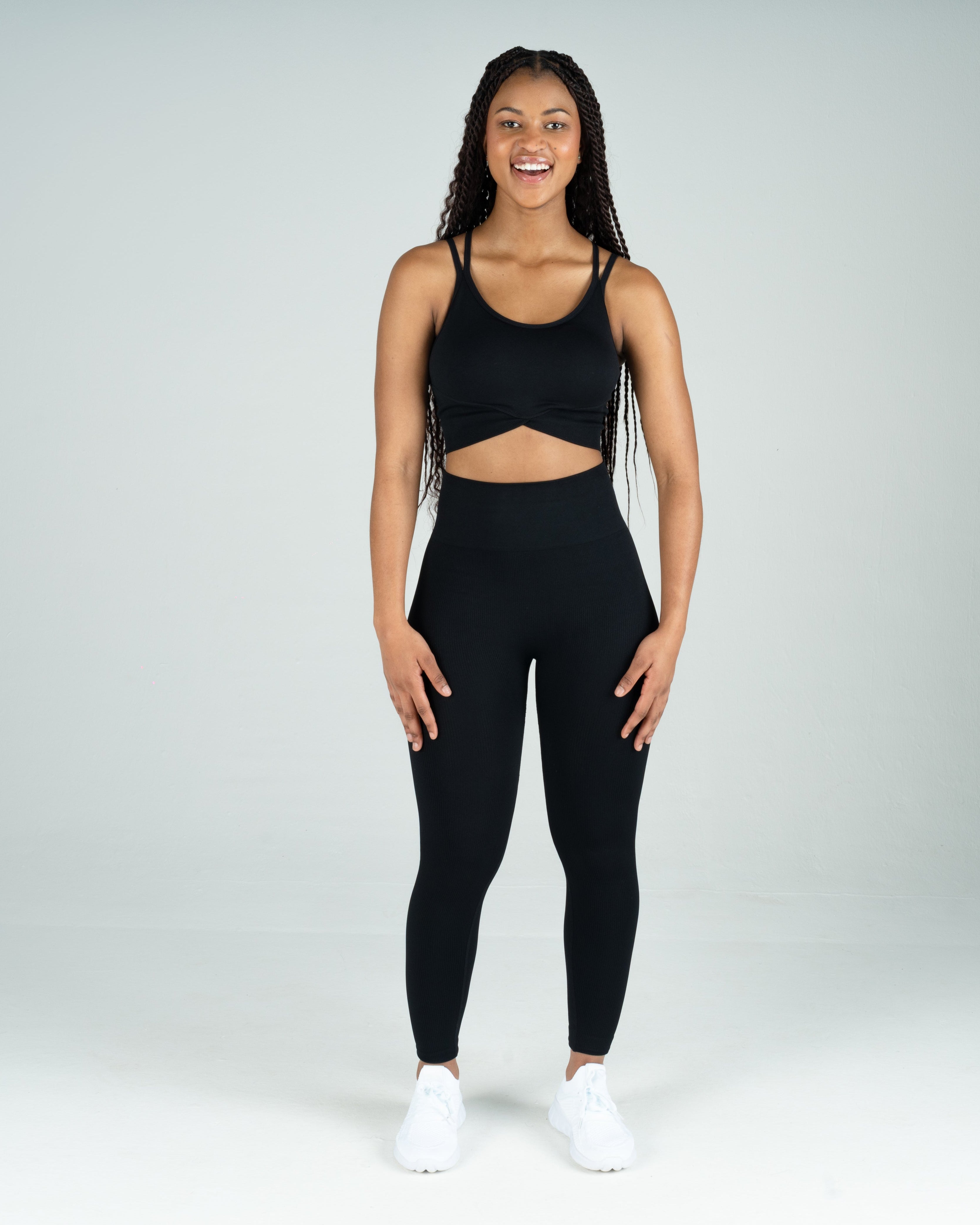 Seamless Strength Bra - Black