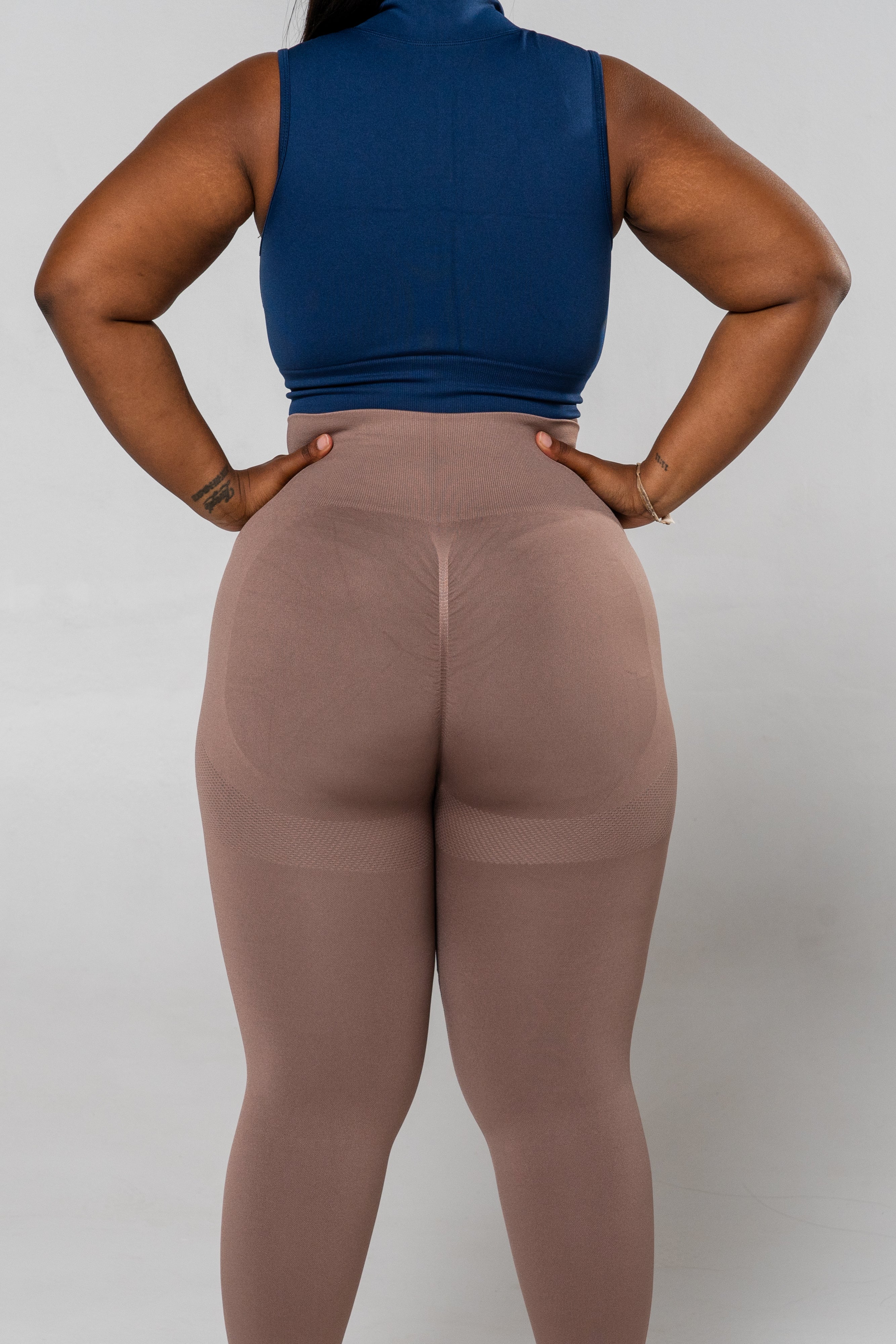 Fearless Leggings - Mocha Brown