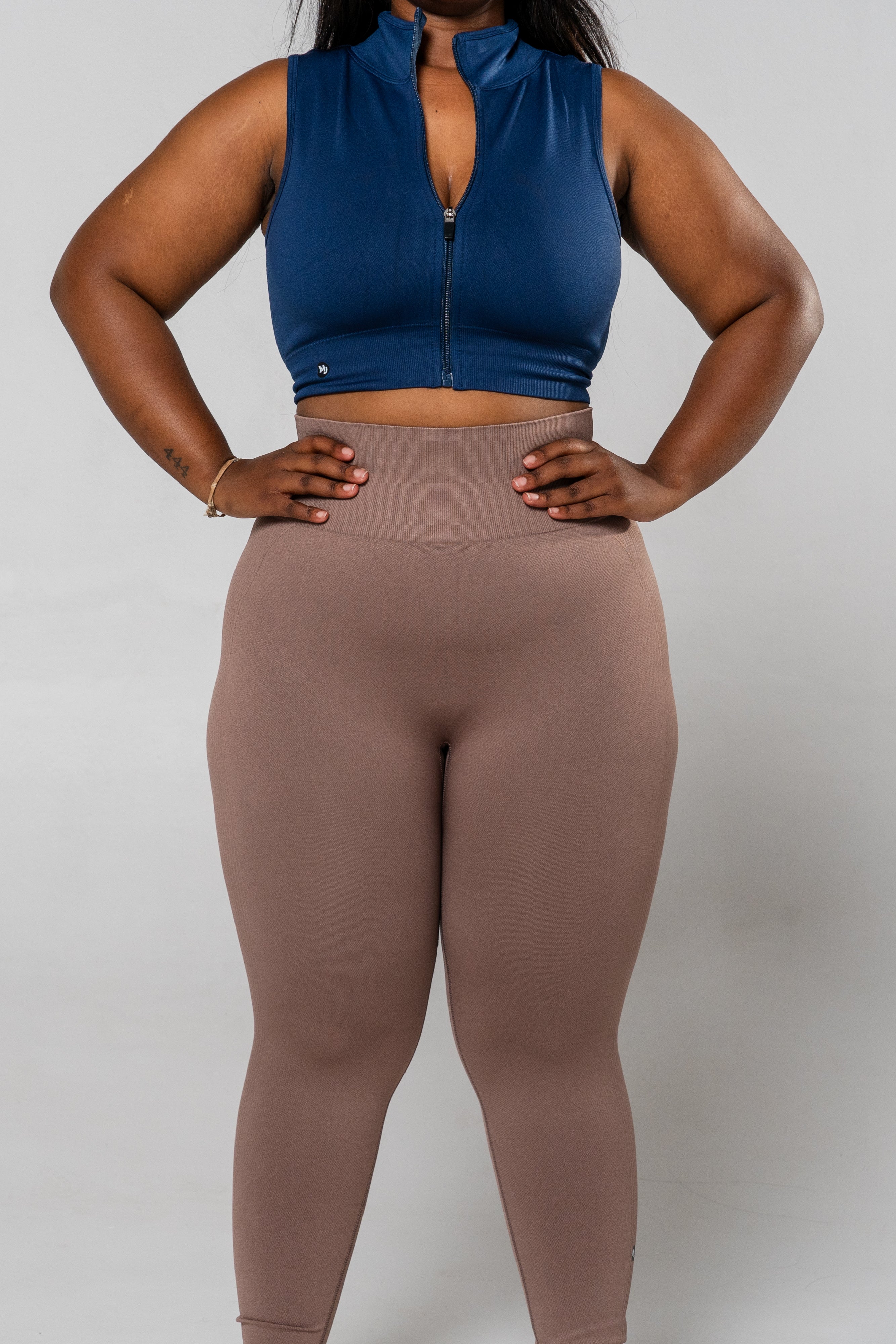 Fearless Leggings - Mocha Brown