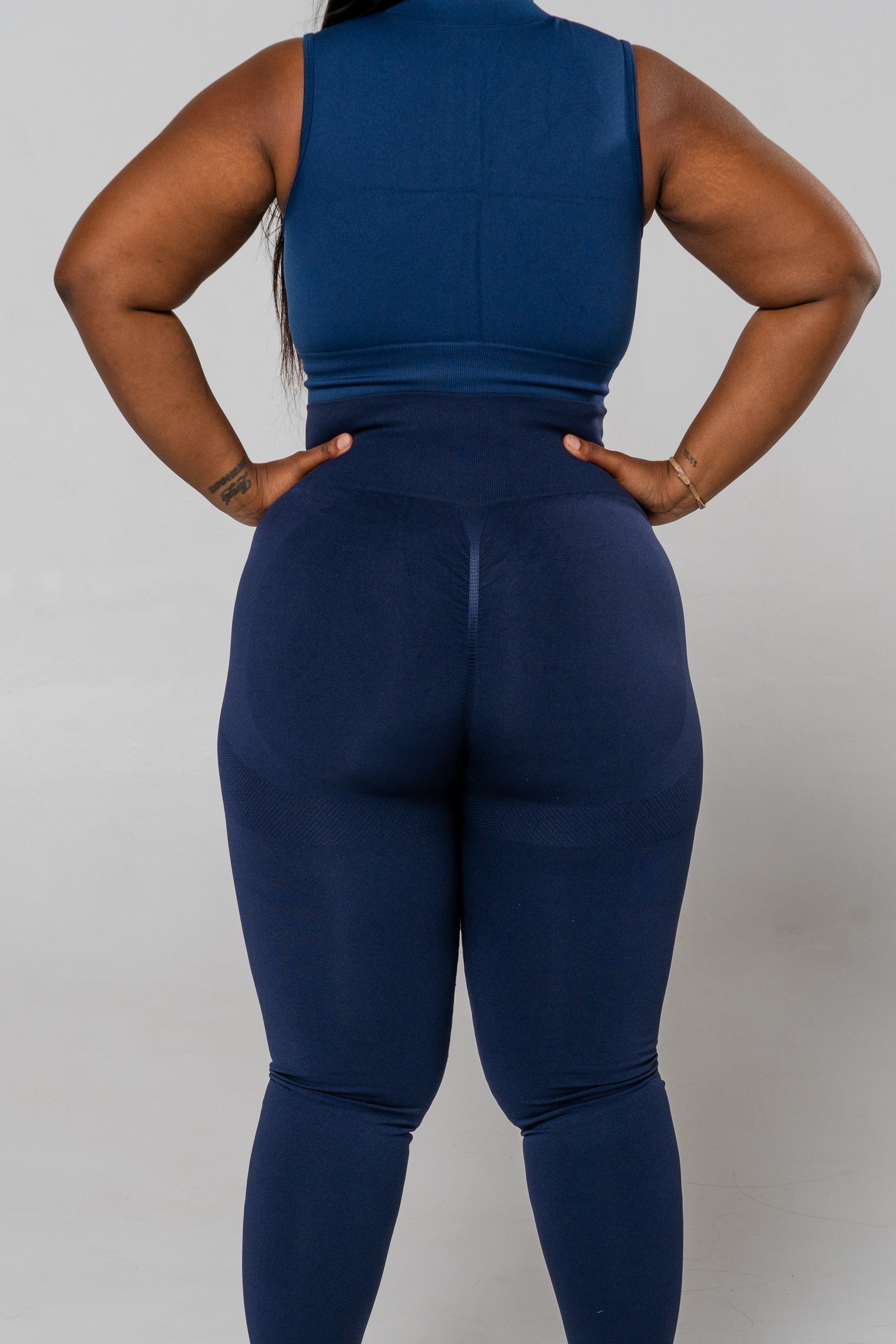 Fearless Leggings - Navy Blue