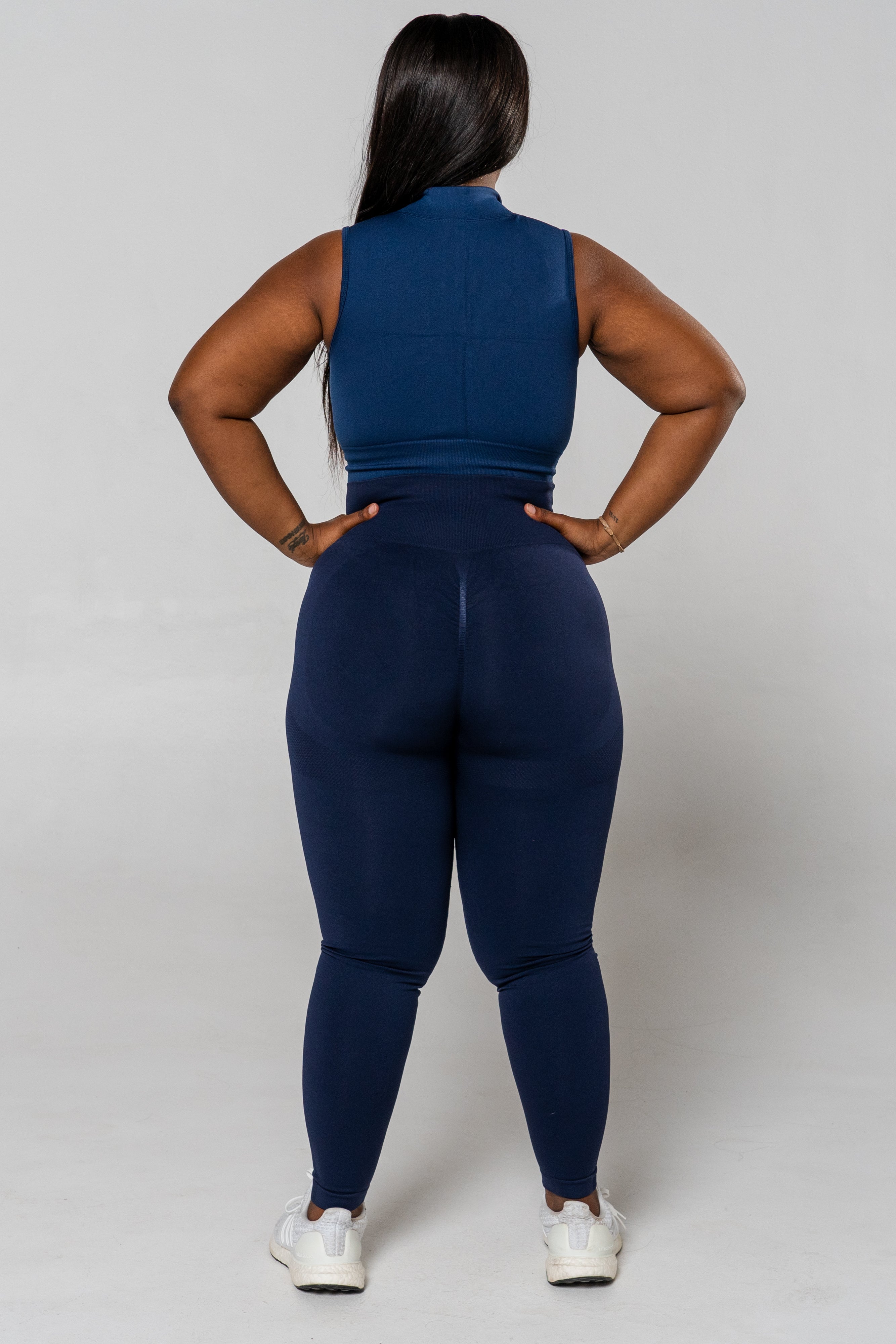 Fearless Leggings - Navy Blue