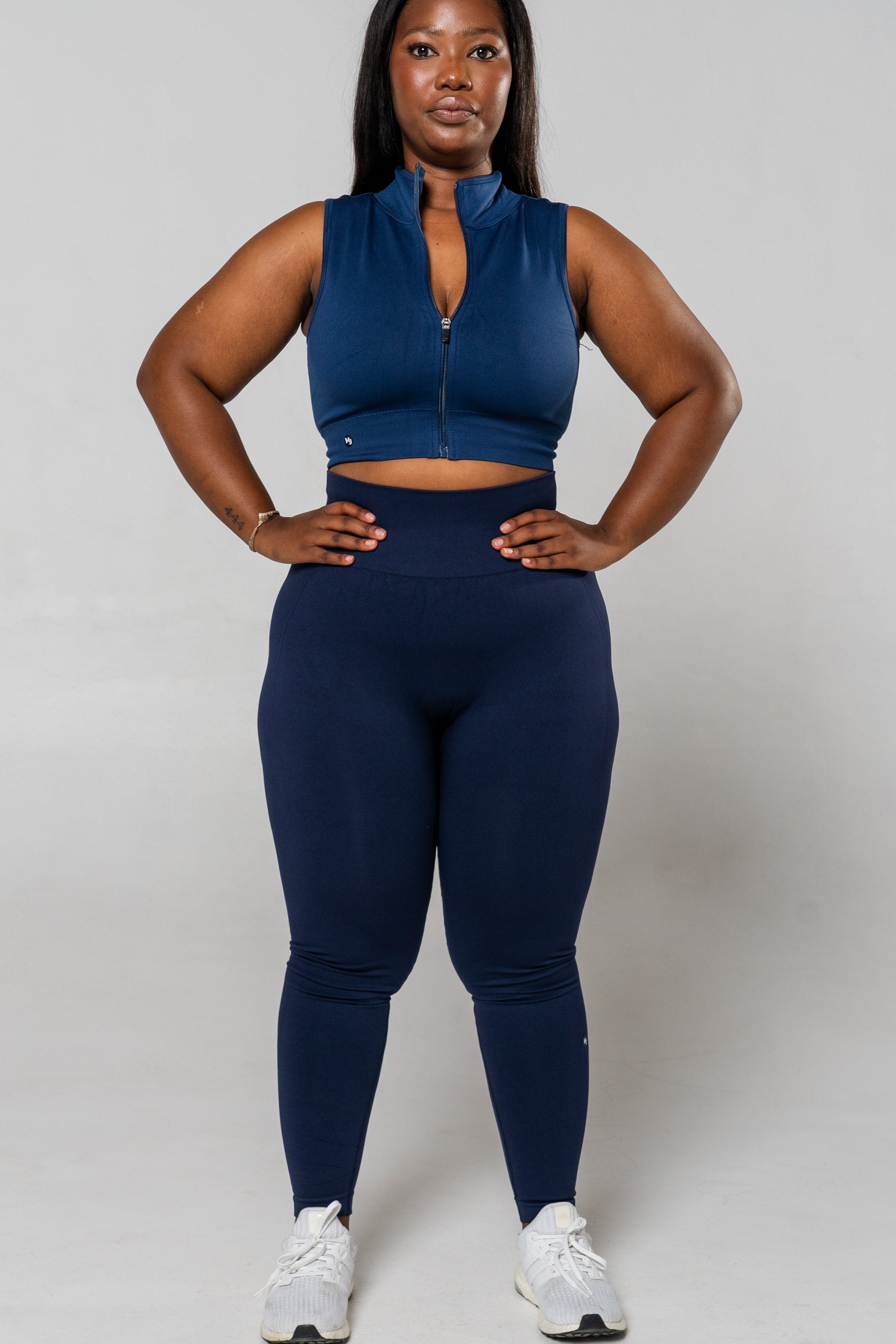 Fearless Leggings - Navy Blue