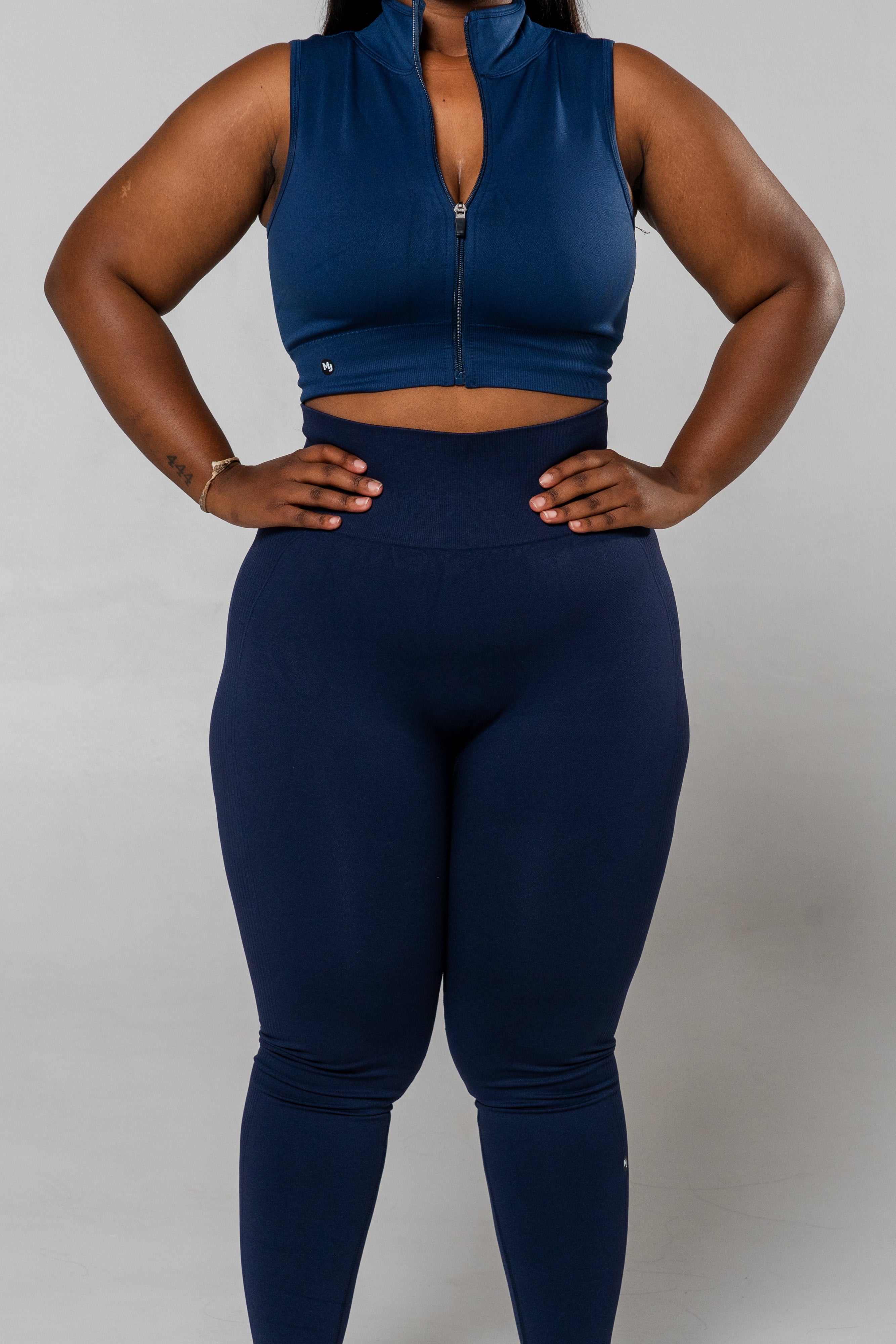 Fearless Leggings - Navy Blue