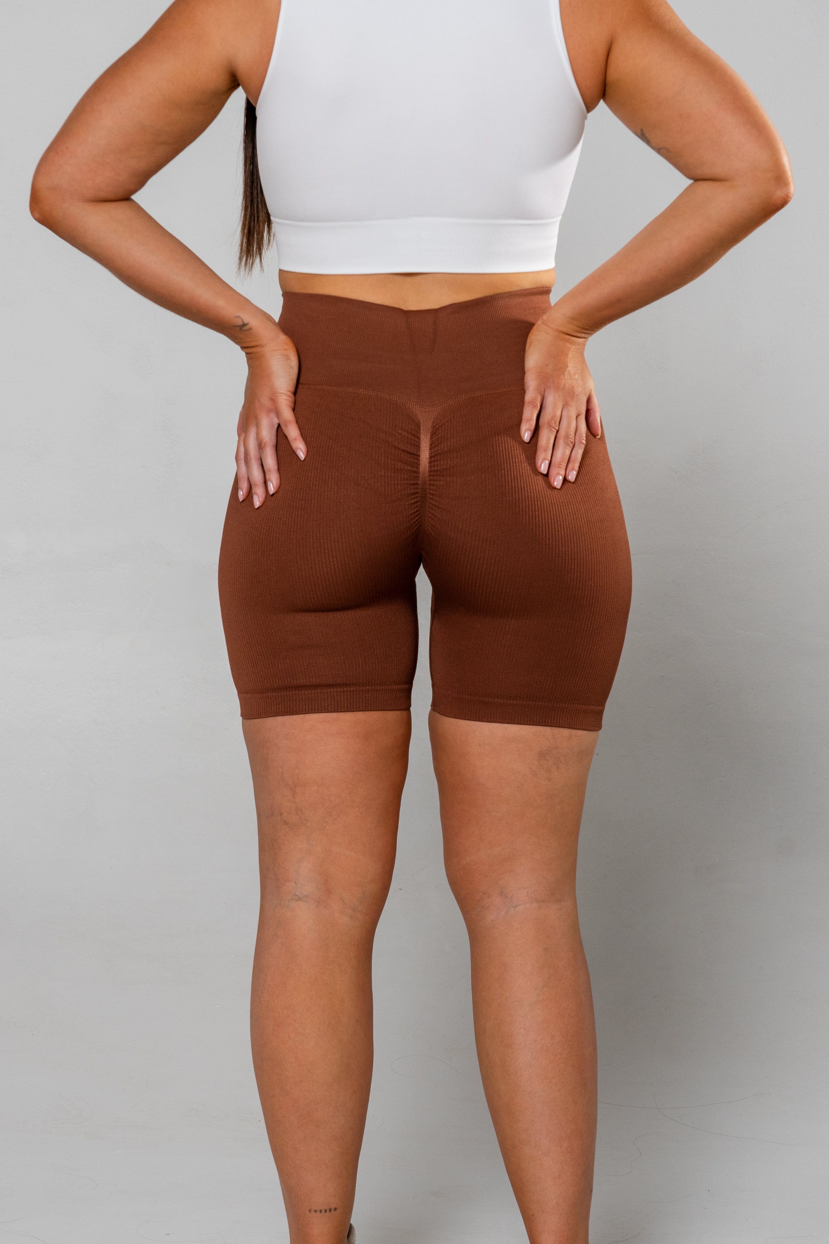 Empower Shorts - Coffee Brown