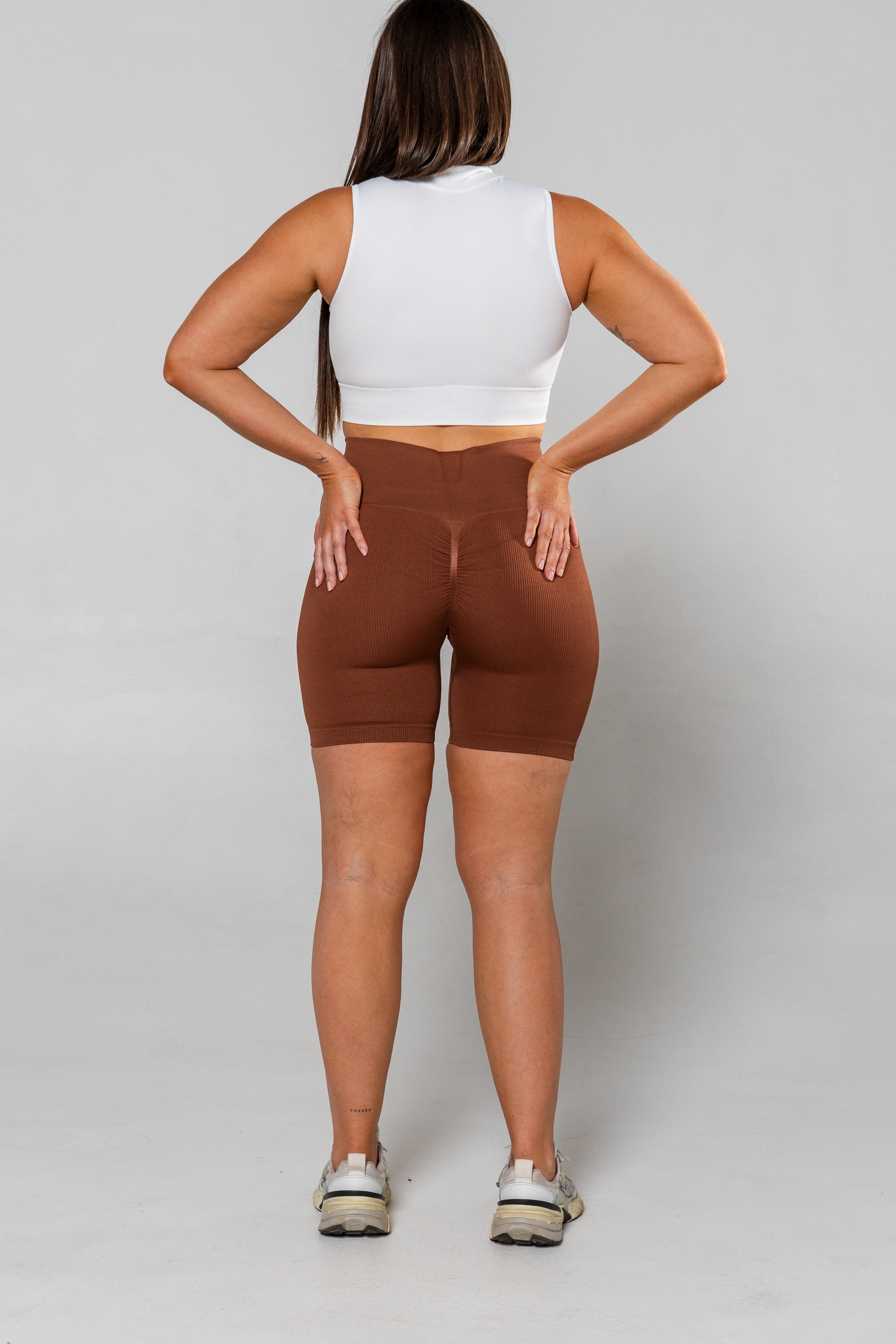 Empower Shorts - Coffee Brown