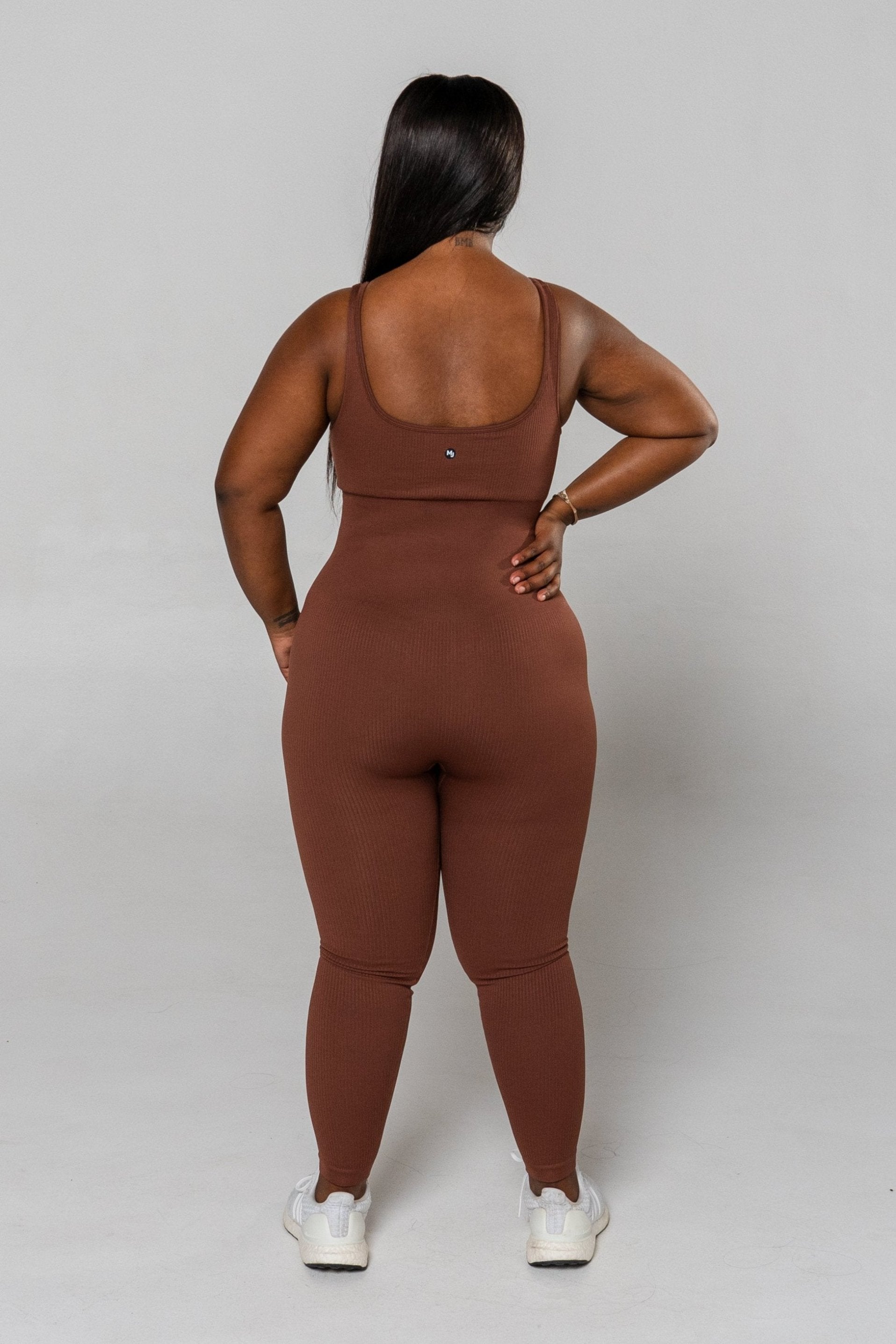 Seamless Move Jumpsuit - Coffee