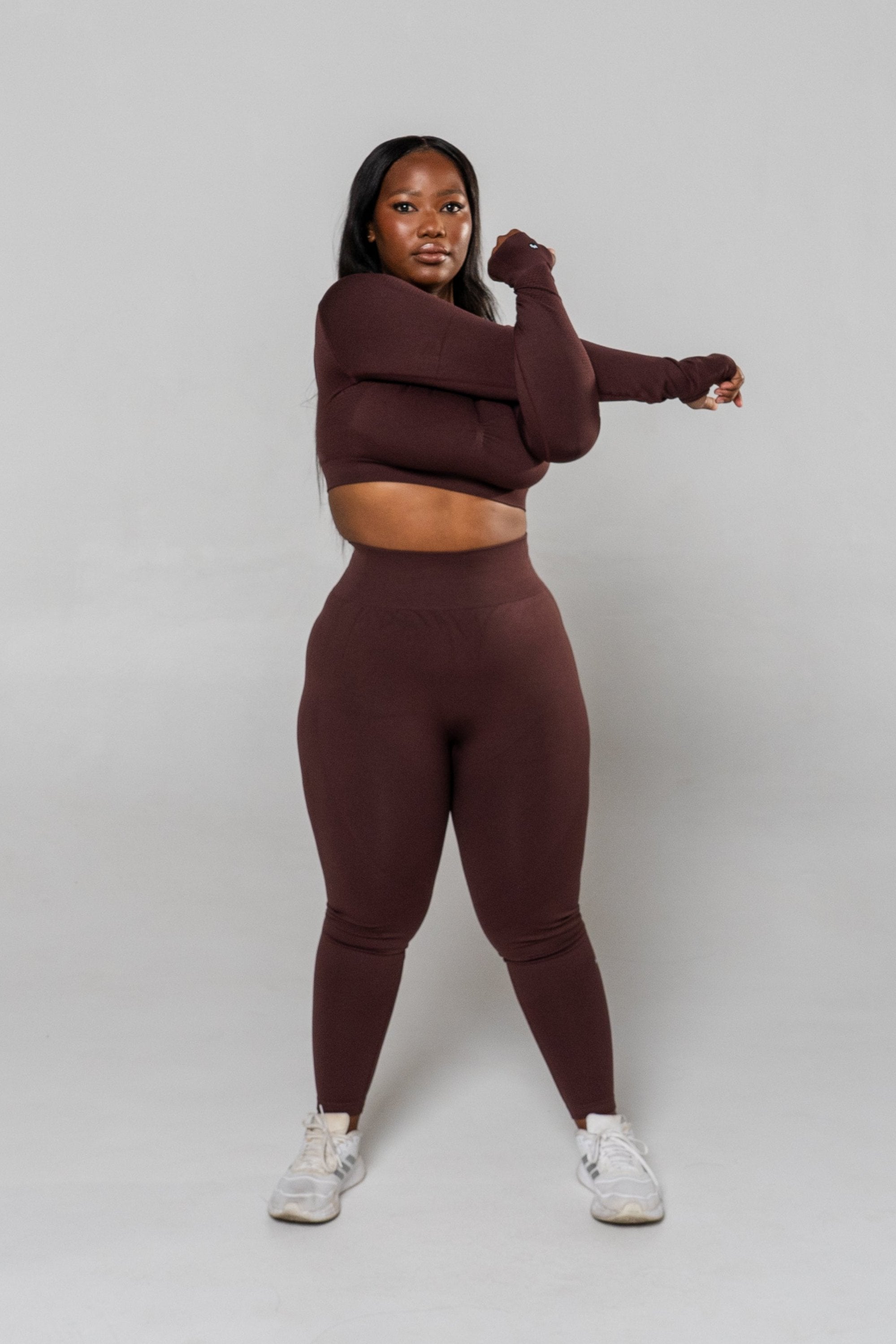 Warrior Leggings - Brown